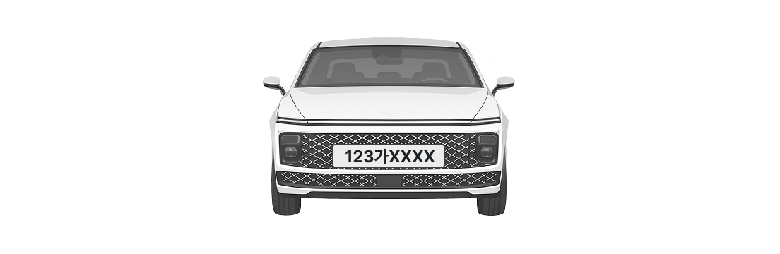 사진 촬영 예시 차량 이미지